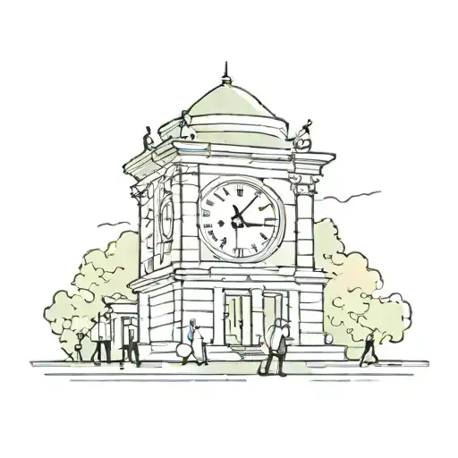 Clock Tower Surrounded By People