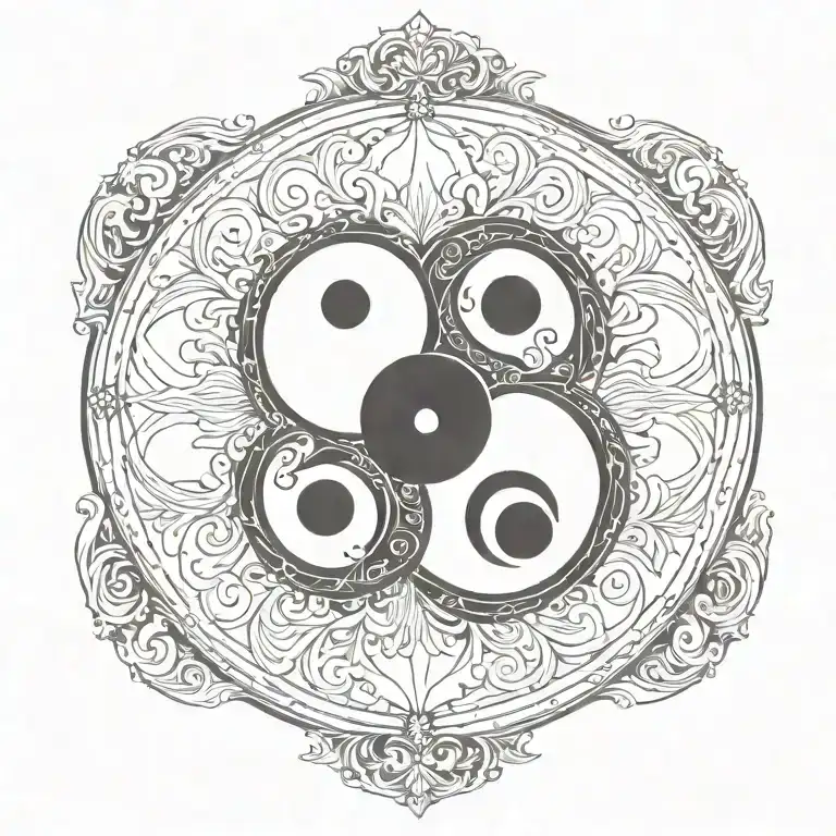 Hippie Ying Yang Love Spritiual