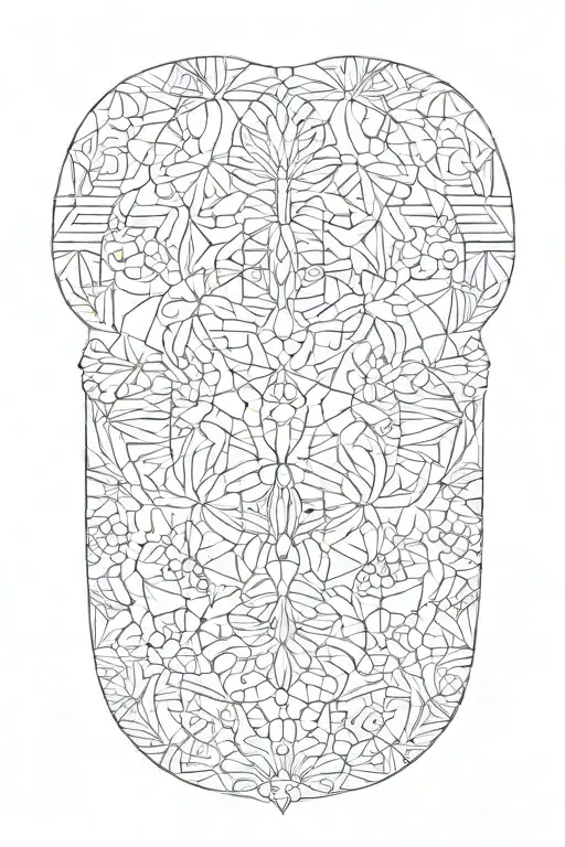 Mandolla And Geometric Design