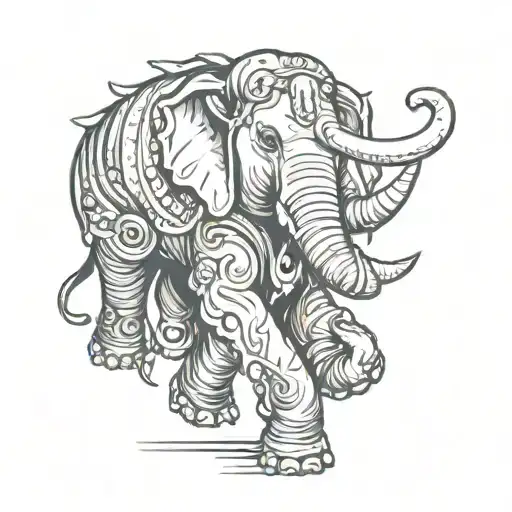 Muay Thai Elephant
