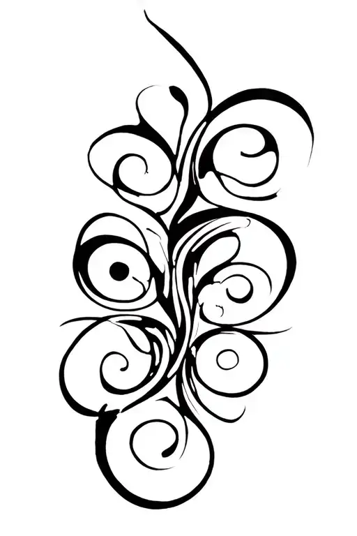 Blackout Swirls Shadow Magic Flowing