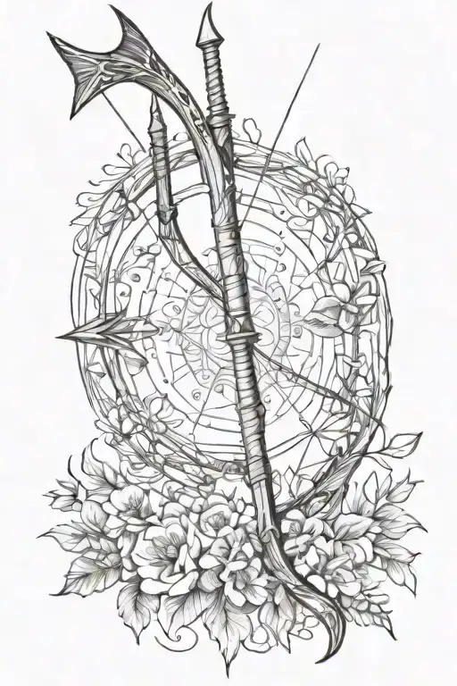 Bow And Arrow Design