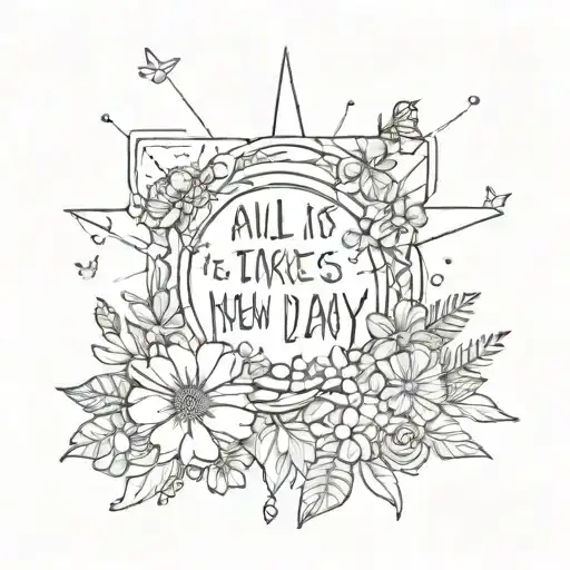 All It Takes Is A New Day Sometimes