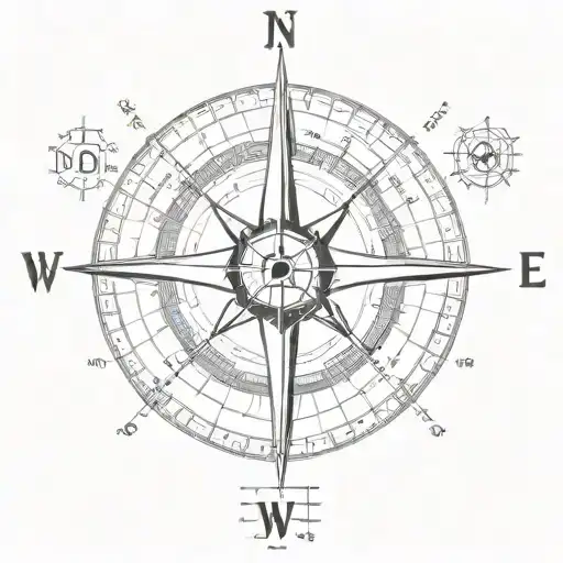 Traditional Compass Rose Science