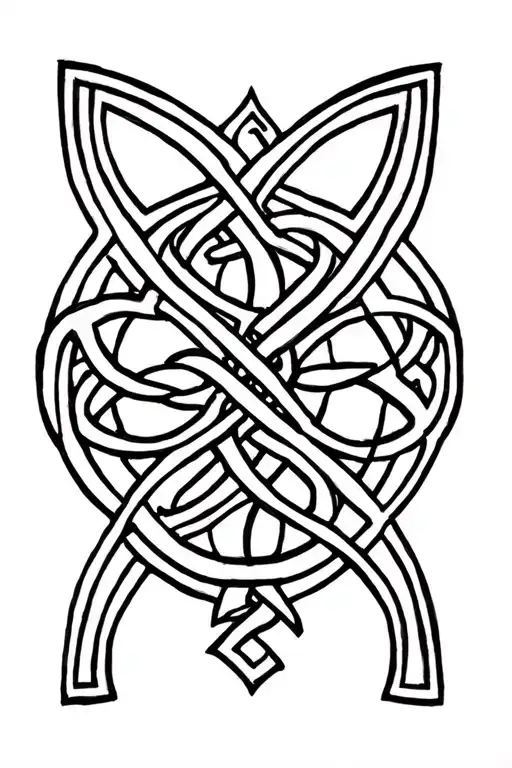 Celtic Knotwork Intertwined
