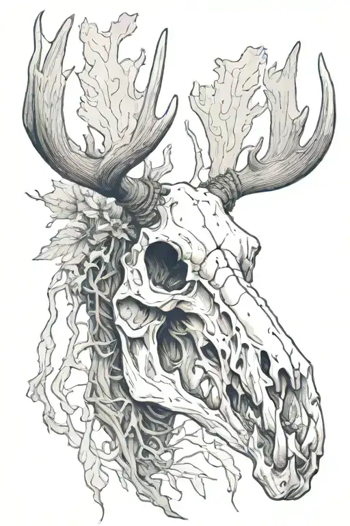 Moose Skull