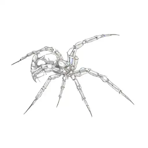 A Black Widow Spider