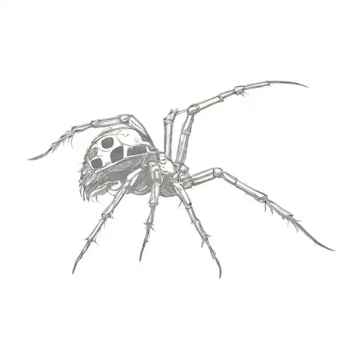 A Black Widow Spider