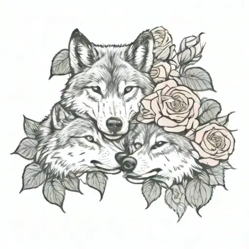 Wolves And Roses See Hear Speak No Evil Roses Covering Eyes Ears Mouth