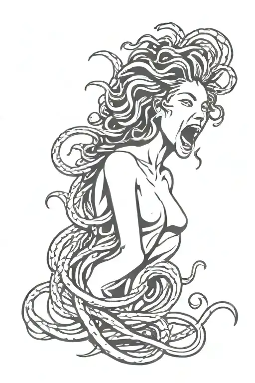 Screaming Medusa