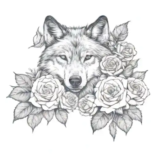 Wolves And Roses See Hear Speak No Evil Roses Covering Eyes Ears Mouth
