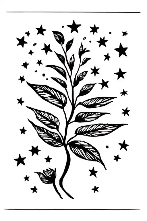 Plant With Stars