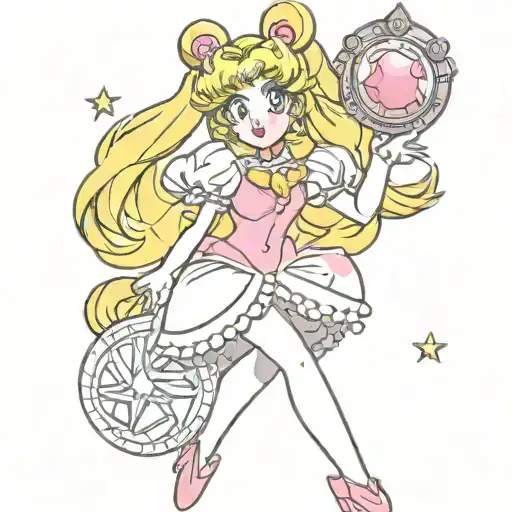 Princess Peach As Sailor Moon