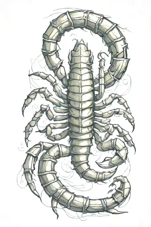 Scorpion Wrapped