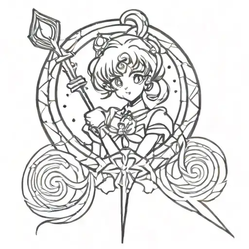 Sailor Moon Mercury Wand