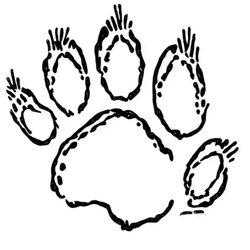 Dog Paw Print