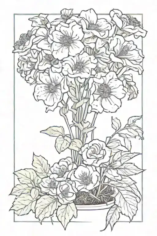 Birth Flowers Growing