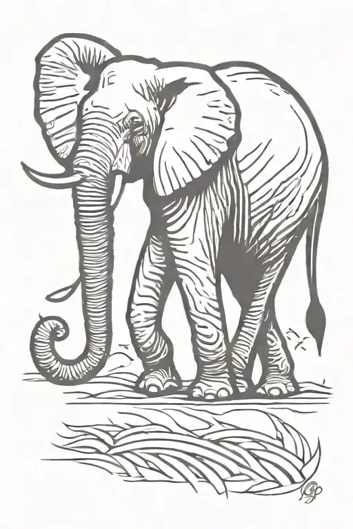Elephant Standing