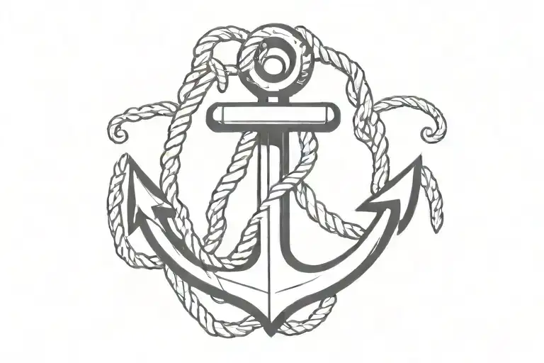 Anchor With Rope