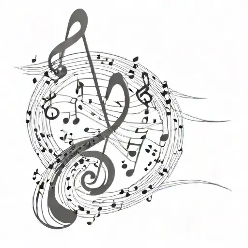 The Meaning Of Life Is Music Notes