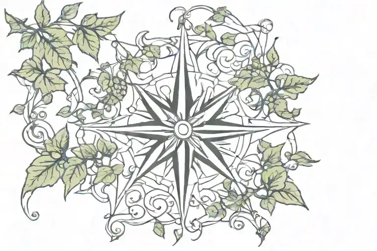 Compass Rose Vine