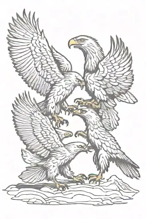 Eagle Fighting