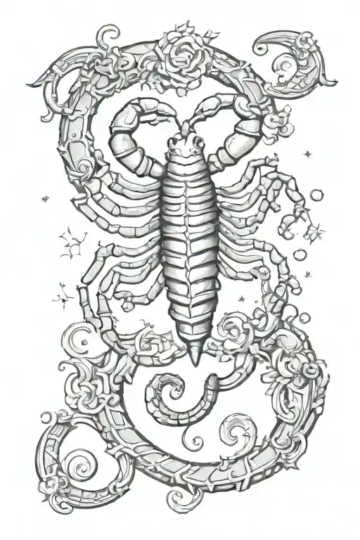 Scorpio Zodiac Sternum