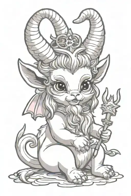 Kawaii Baby Baphomat