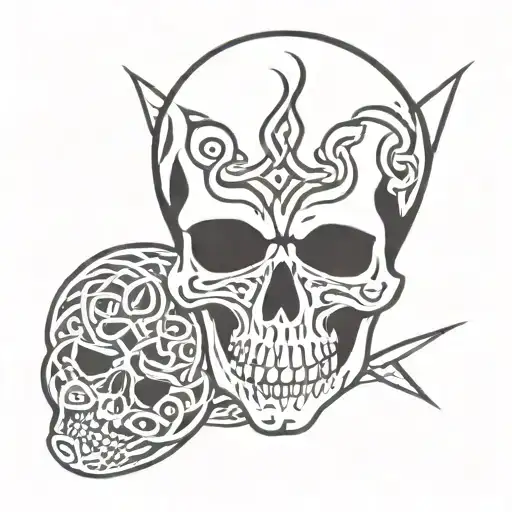 Celtic Skull