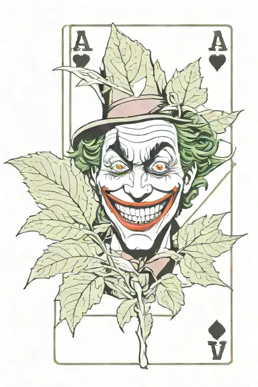 Leaf And Card Joker