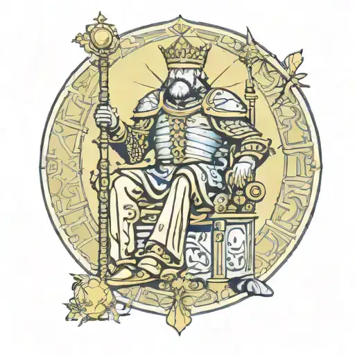 The Emperor Tarot Card