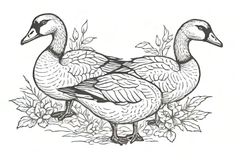 A Geese Meaningful My Mom Written