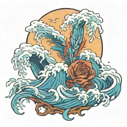 Ocean Rip Son Feather Transforming