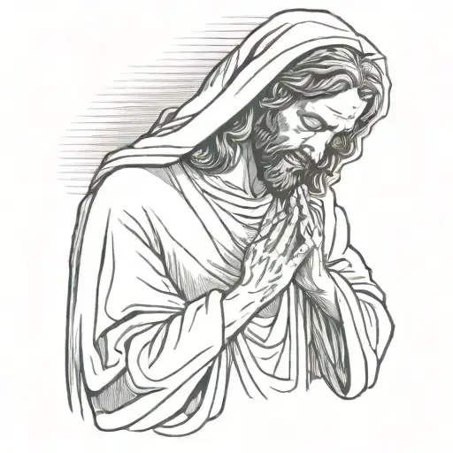 Jesus Praying