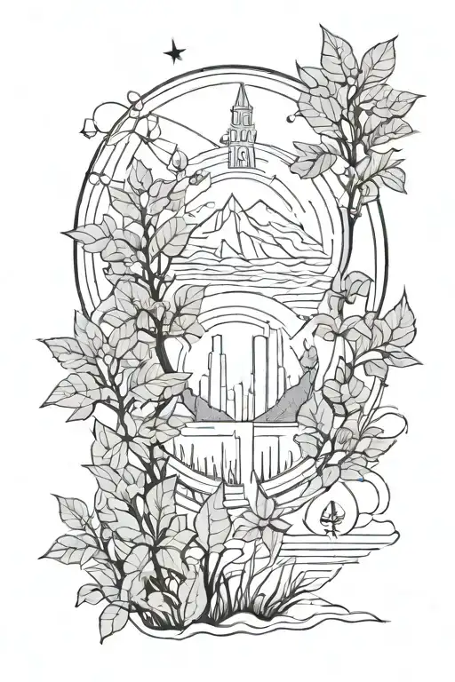 Lord Of The Rings And Star Wars And Plants