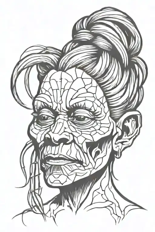 Shrunken Head Female
