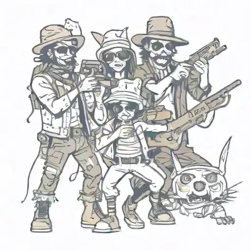 Friends Party Bandits