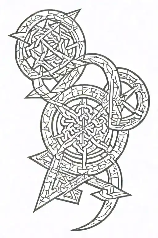 Nordic Runes Engraved