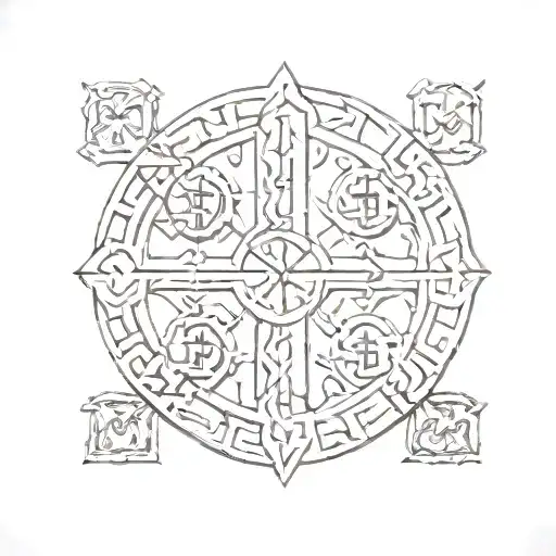 Nordic Runes Engraved