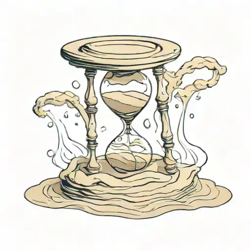 Sand Clock Melting