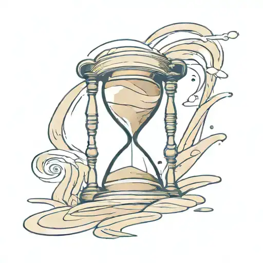 Hourglass Sand Running