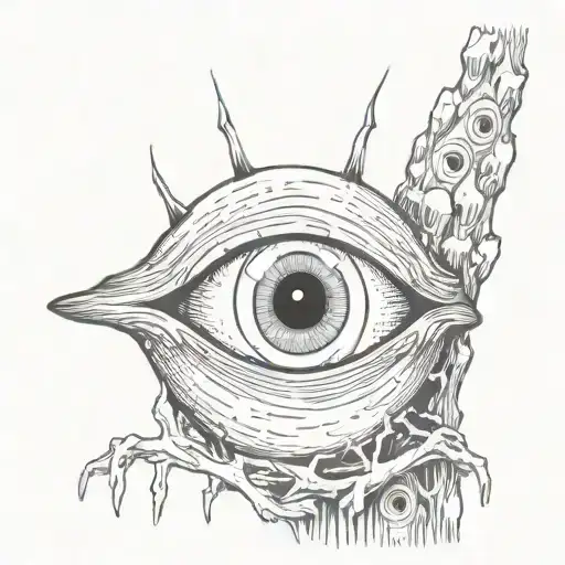 Creepy Big Brother Eye Watching You