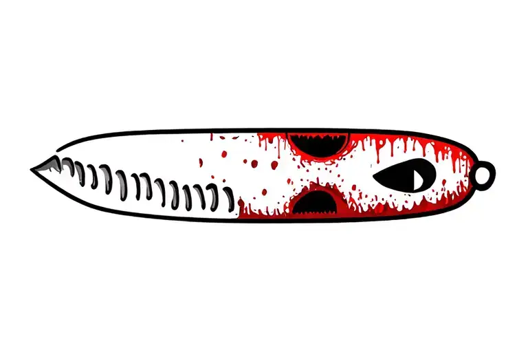 Ghost Face With Bloody Knife Morphing