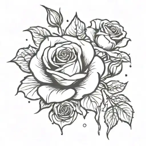 Roses And Loose Teeth Falling Through Space