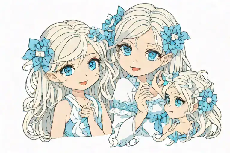 Sister Name And Blue Eyes