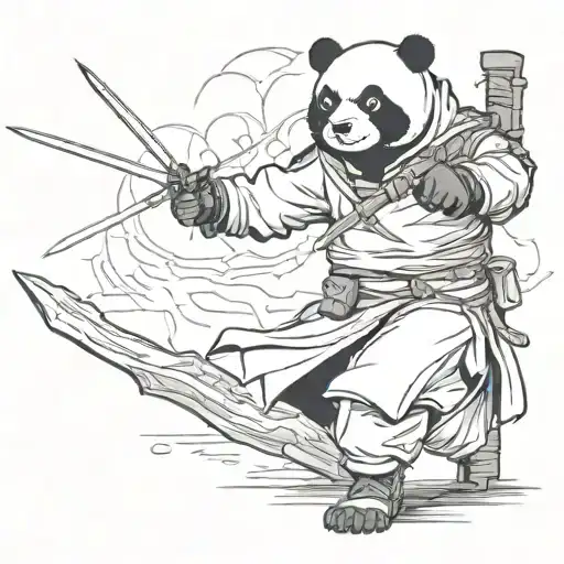 Assassin's Creed Panda In Combat