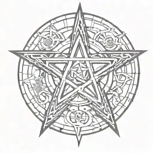 Pentagram Star