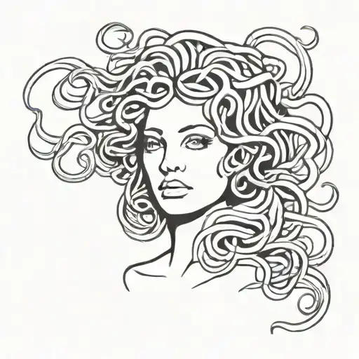 Medusa Portrait