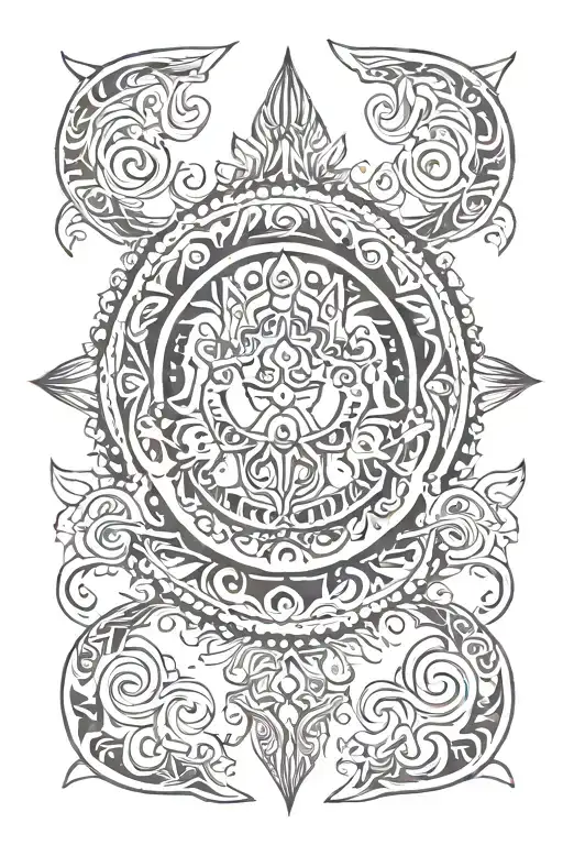 South Asian Tribal Design