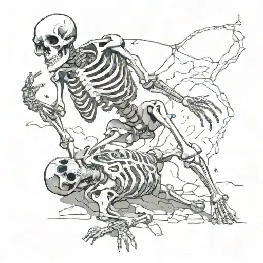 Icuras Degrading To Skeleton Falling